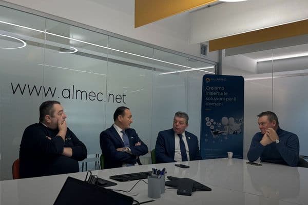 Visit by the President of the Region Cirio