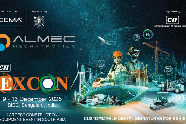 ALMEC prepares for EXCON 2025 in Bangalore