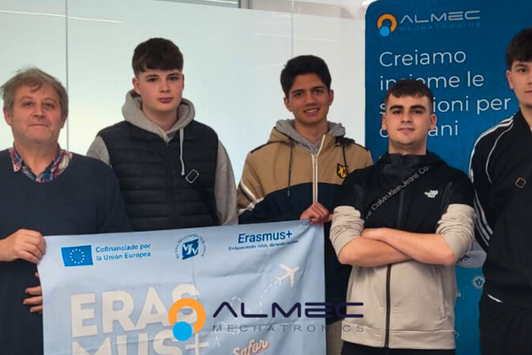 Erasmus+: A Day of Discovery, Technology, and Innovation at ALMEC